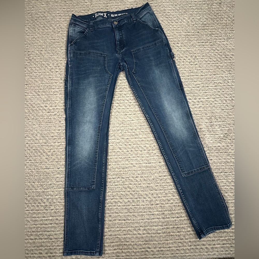 RAW X Men’s Skinny Carpenter Jeans